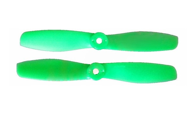 GEMFAN: Propeller Gemfan Glass Fiber Nylon Bullnose 3.5x4.5 green (2xCW+2xCCW)
