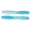 GEMFAN: Śmigła Gemfan Glass Fiber Nylon Bullnose 5x4.5 niebieskie (2xCW+2xCCW)