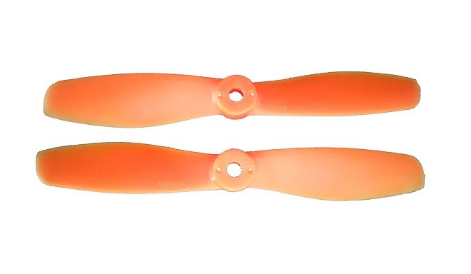 GEMFAN: Propeller Gemfan Glass Fiber Nylon Bullnose 6x4.6 orange  (2xCW+2xCCW)