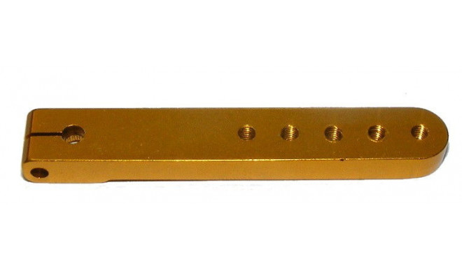1-arm aluminium rudder for servo Hitec (61mm)