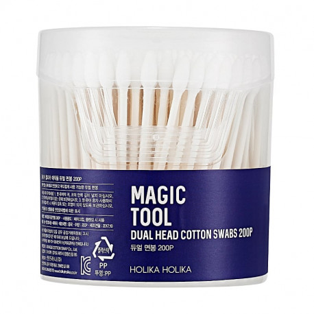 Holika Holika Vatitikud Magic Tool Dual Head Cotton Swabs 200 tk