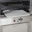 Pizza owen CARLO 80x68x143cm, gas fired, stainless steel housing, output 4,68KW