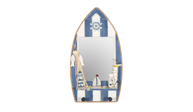 Spogulis/ plaukts BEACH HOUSE 22x41cm