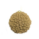 Christmas ball GOLD, D10cm, dots