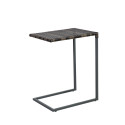 Papildu galds WICKER 47,5x35xH63cm, galda virsma: plastikāta pinums, krāsa: tumši brūnā krāsā