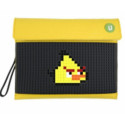 Pixelbag kott 10, kollane/must