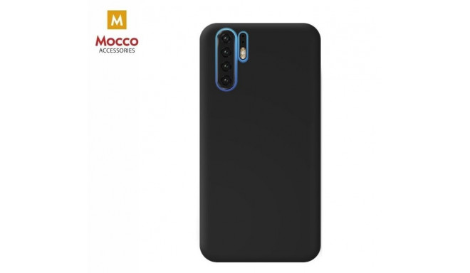 Mocco Ultra Slim Soft Matte 0.3 mm Matēts Silikona Apvalks Priekš Huawei P30 Pro Melns