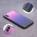 Mocco Aurora Glass Силиконовый чехол для Apple iPhone 6 Plus / 6S Plus Розовый - Черный