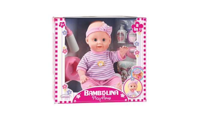 BAMBOLINA doll (30cm) 8in1, 1404