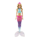 BARBIE Barbė princess-fairy-mermaid, FJD08