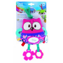 CANPOL BABIES Soft Activity Toy Forest Friends, 68/042 pink owl