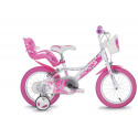 DINO BIKES bicycle 16'' LITTLE HEART, 164 RN