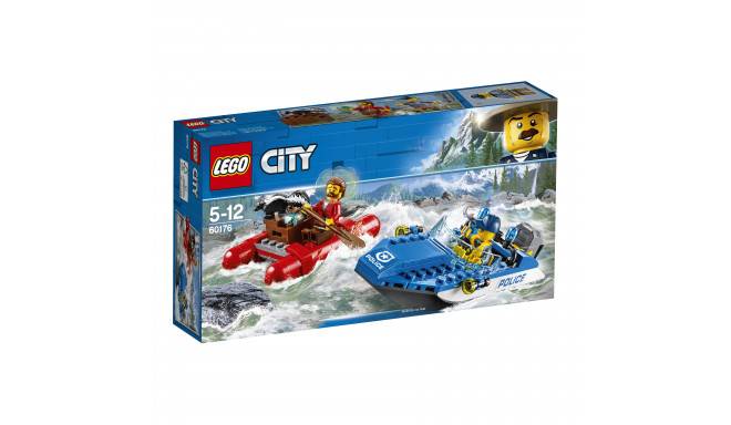 60176 LEGO® City Police Bēgšana pa mežonīgu upi