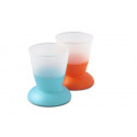 BABYBJÖRN cups 2pcs Turquoise/Orange 072105