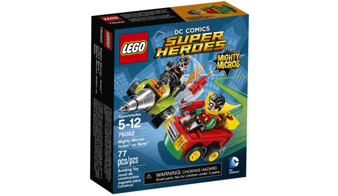 LEGO Super Heroes bricks Mighty Micros: Robin vs Bane (76062)