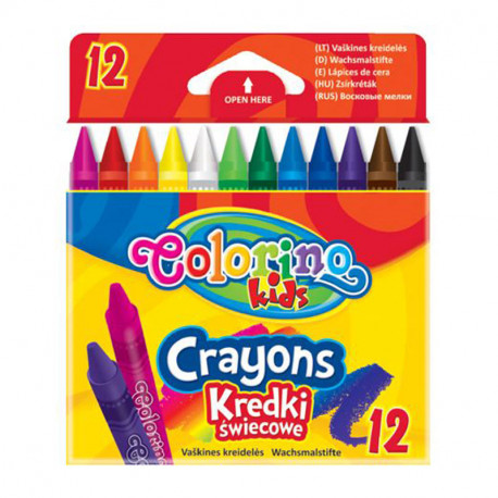 Vahakriidid Colorino, 12 värvi
