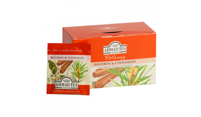 Tee Ahmad Rooibos & kaneel 20pk x 1.5 g fooliumis (2 tk)