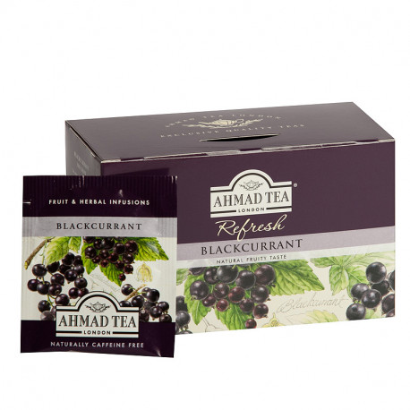 Tee AHMAD 20 Alu Black Currant 20tk x 1.8 g