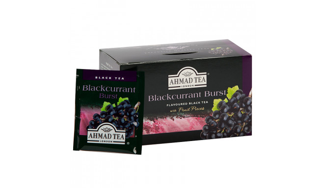 Must tee  Ahmad Alu Fruit Blackurrant, mustsõstra, 20 tk x 2 g (2 tk)