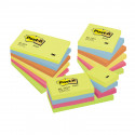 Märkmepaber Post-It Energetic 38x51mm värviline, 12 tk