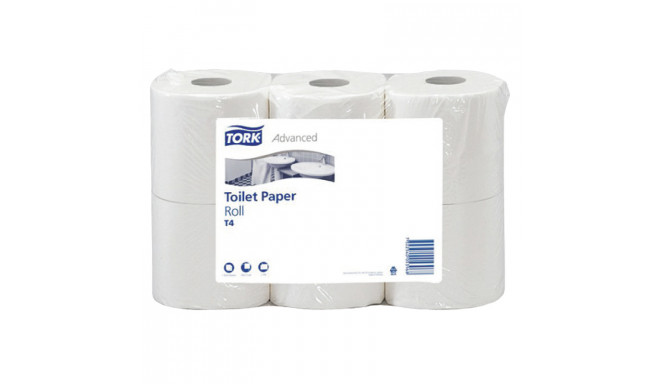 Tualettpaber Tork Low Weight T4 28mx10cm, 2-kihil, valge, 8 tk 110237 (2 tk)