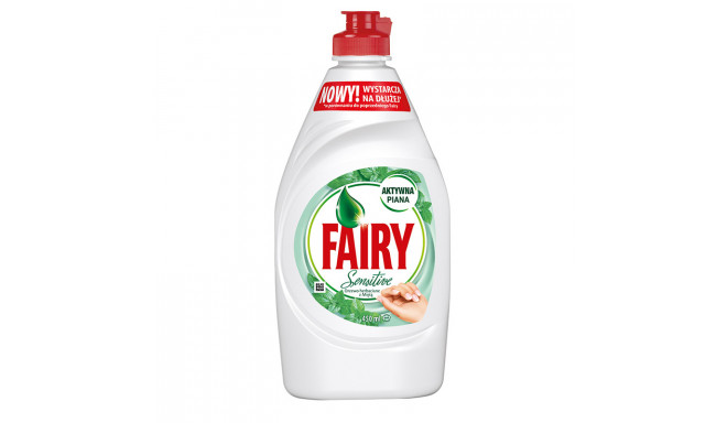 Nõudepesuvahend FAIRY, Sensitive Tea Tree & Mint 450ml (2 tk)