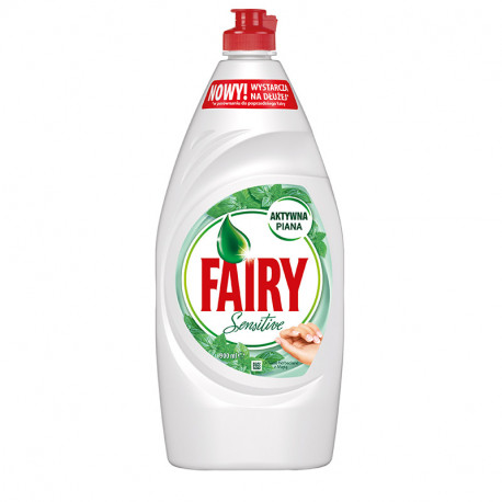 Nõudepesuvahend FAIRY, Sensitive Tea Tree & Mint 900ml (2 tk)
