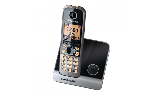Juhtmeta telefon Panasonic KX-TG6811FXB DECT