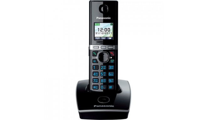 Juhtmeta telefon Panasonic KX-TG8051FXB (must) DECT