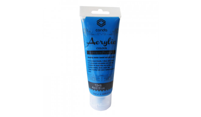 Akrüülvärv Grafitas 1246, helesinine (Acid Blue), 75ml