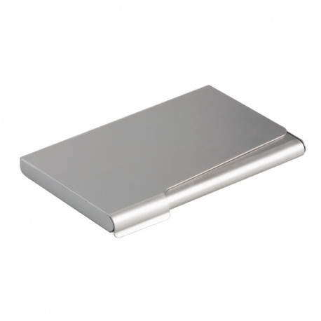 Visiitkaardihoidja Durable, 90x55mm, metall/hõbe