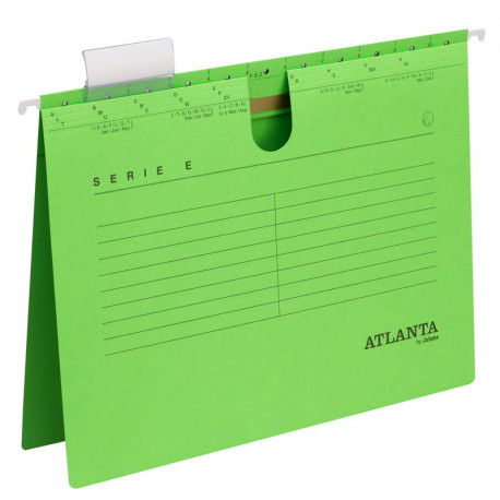 Rippkaaned E-SERIE Jalema A4, köiteklambriga, roheline 3Re (2 tk)