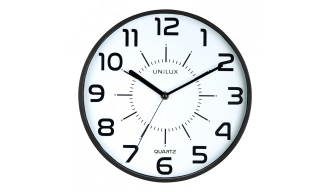 Unilux wall clock Pop 28cm, black