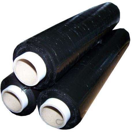 Pakkekile 450mmx270m, 17mic, 2.16kg, must