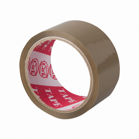 Pakketeip LUK, 48 mm x 60 m, akrüül, pruun (6 tk)