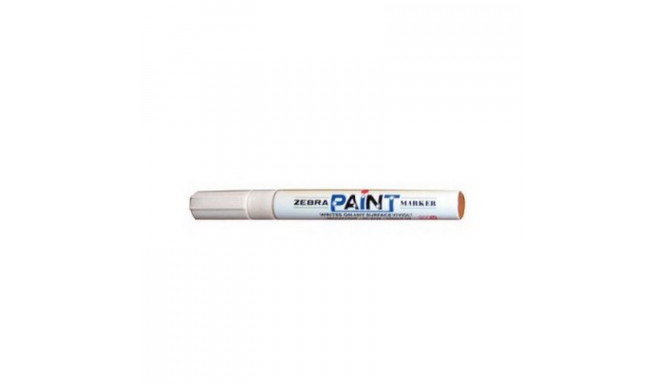 Marker permanentne Zebra Paint 3mm, valge