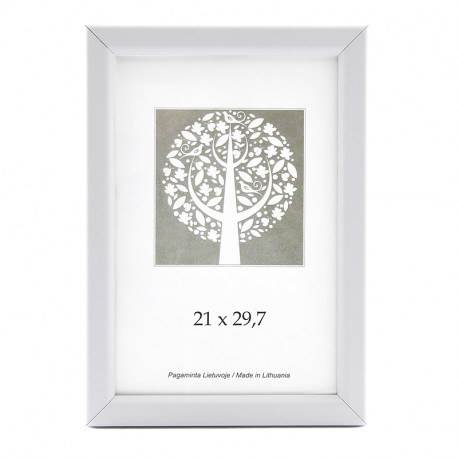 Pildiraam SAVEX 21x29,7cm plast, valge