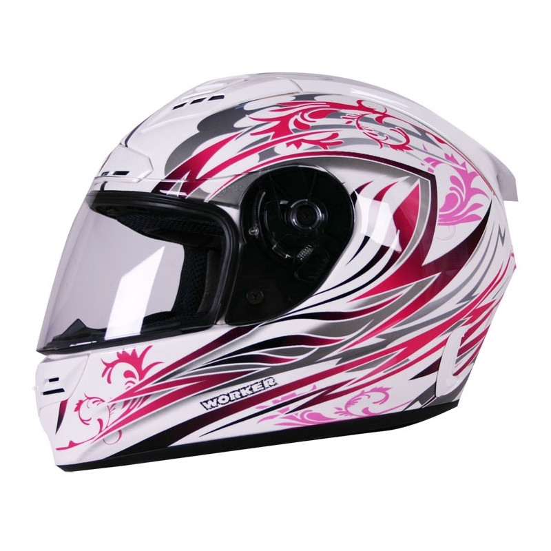 Moto Helmet Purple