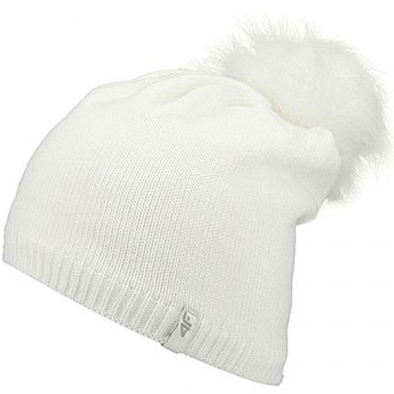 womens white winter hat