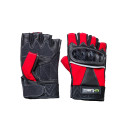 Leather fingerless moto gloves W-TEC NF-4190