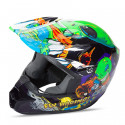 Children's Motocross Helmet Fly Racing Kinetic Youth Invasion