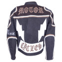 Moto jacket men's leather Sodager Micky Rourke