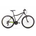 Juunior Mountain bike 19 L Rower ROMET RAMBLER R6.1 JR black-green