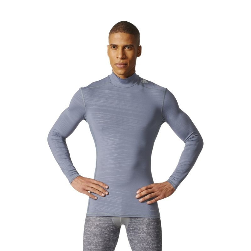 Men's compression shirt adidas Techfit Base Warm Mock Tee M CD3779 -  Thermal underwear - Photopoint