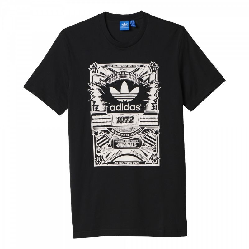 Mens casual shirt adidas ORIGINALS Street Ori Tee M S93065 Krekli Photopoint