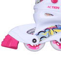 Adjustable Children’s Rollerblades with Light-Up Wheels Action Doly