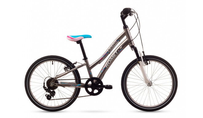 Kids bicycle S ROMET CINDY 20" graphite