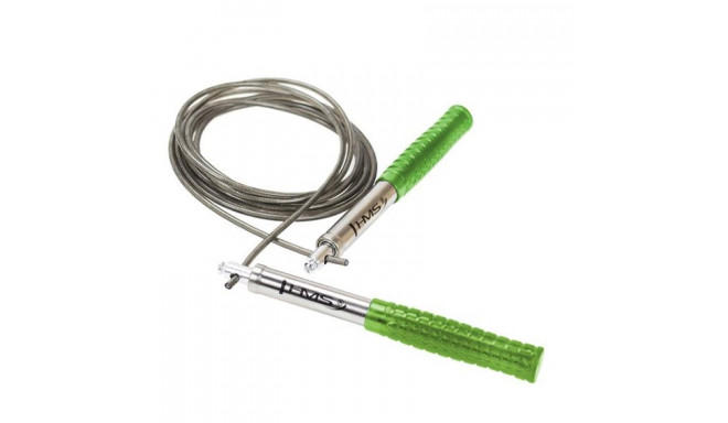 Jump rope with cable HMS SK55 green