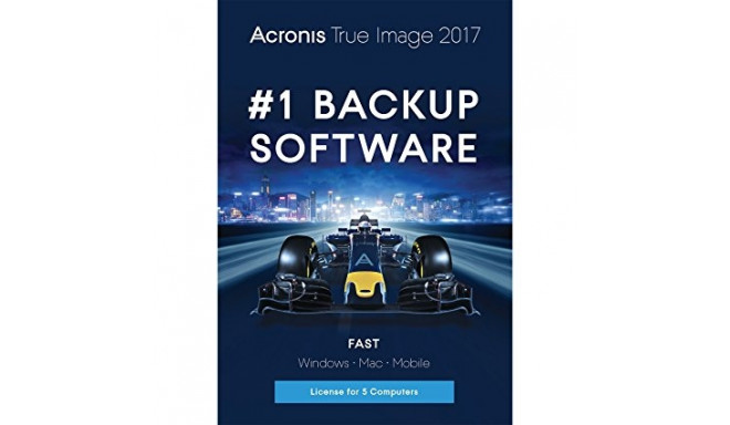 Acronis True Image 2017 for 3 Computers