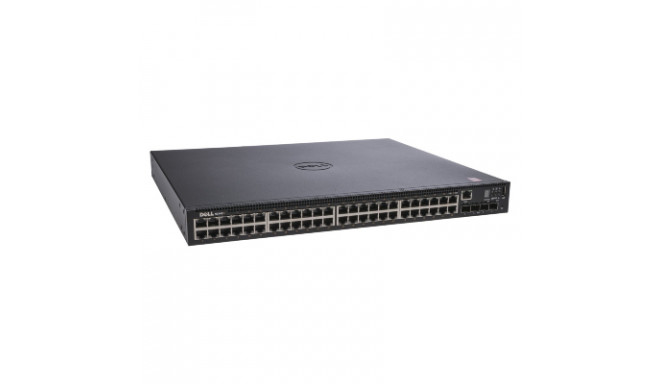 Dell Networking N1548P, PoE+, 48x 1GbE + 4x 1